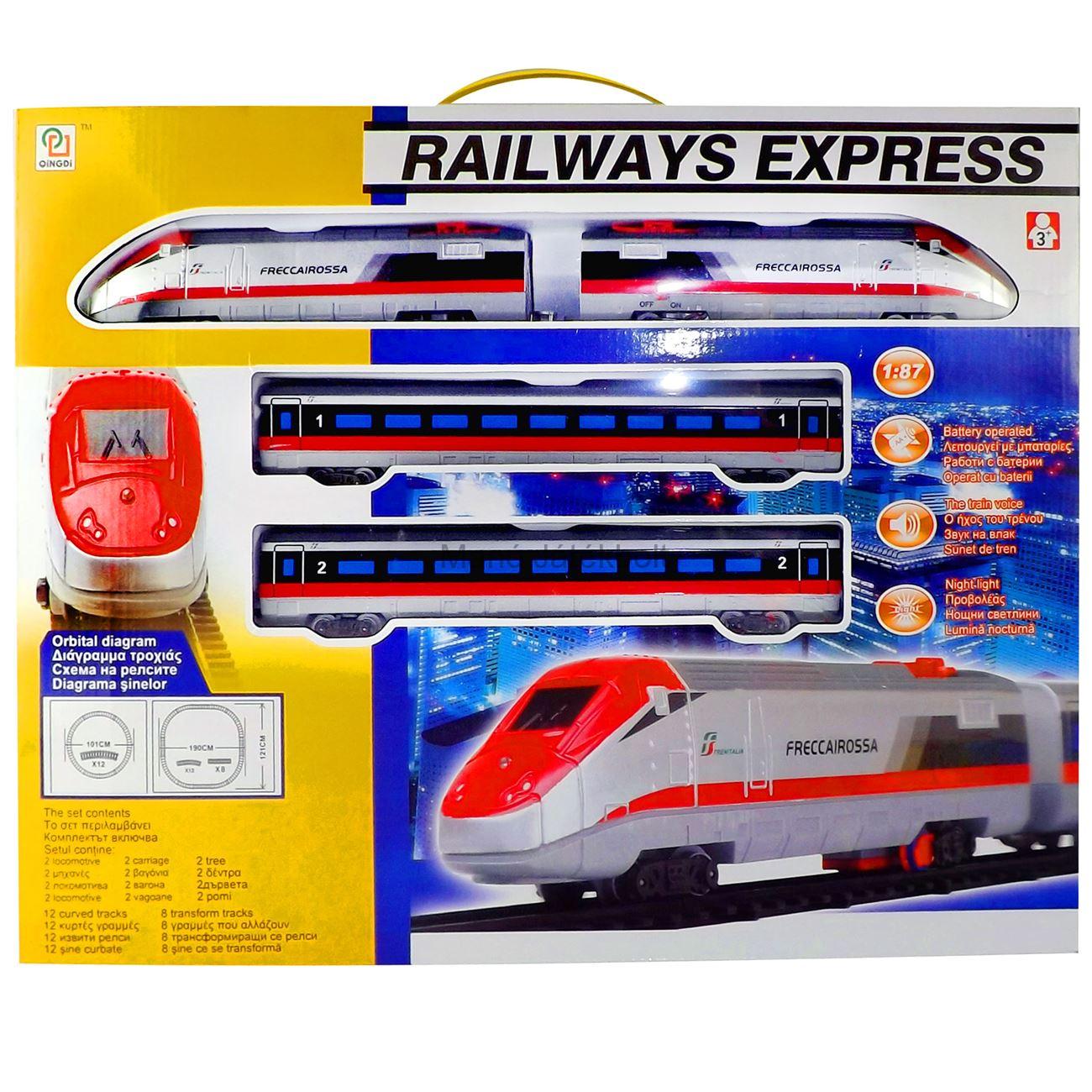 Express vonat pálya