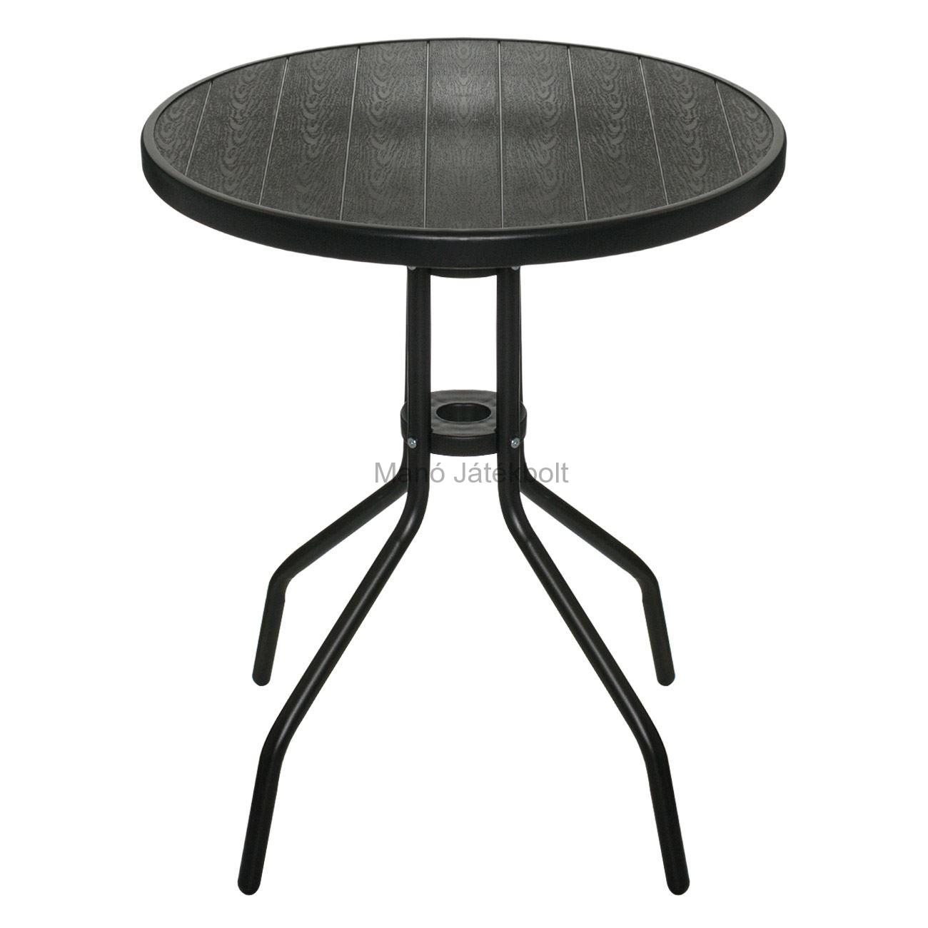 Otthon Fekete asztal 4 lábbal 60x70 cm Manójátékbolt