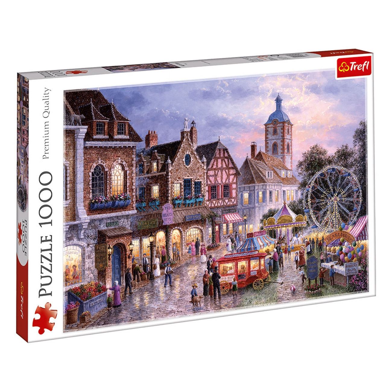 Puzzle City Buy Vidámpark (1000 darab) - Trefl