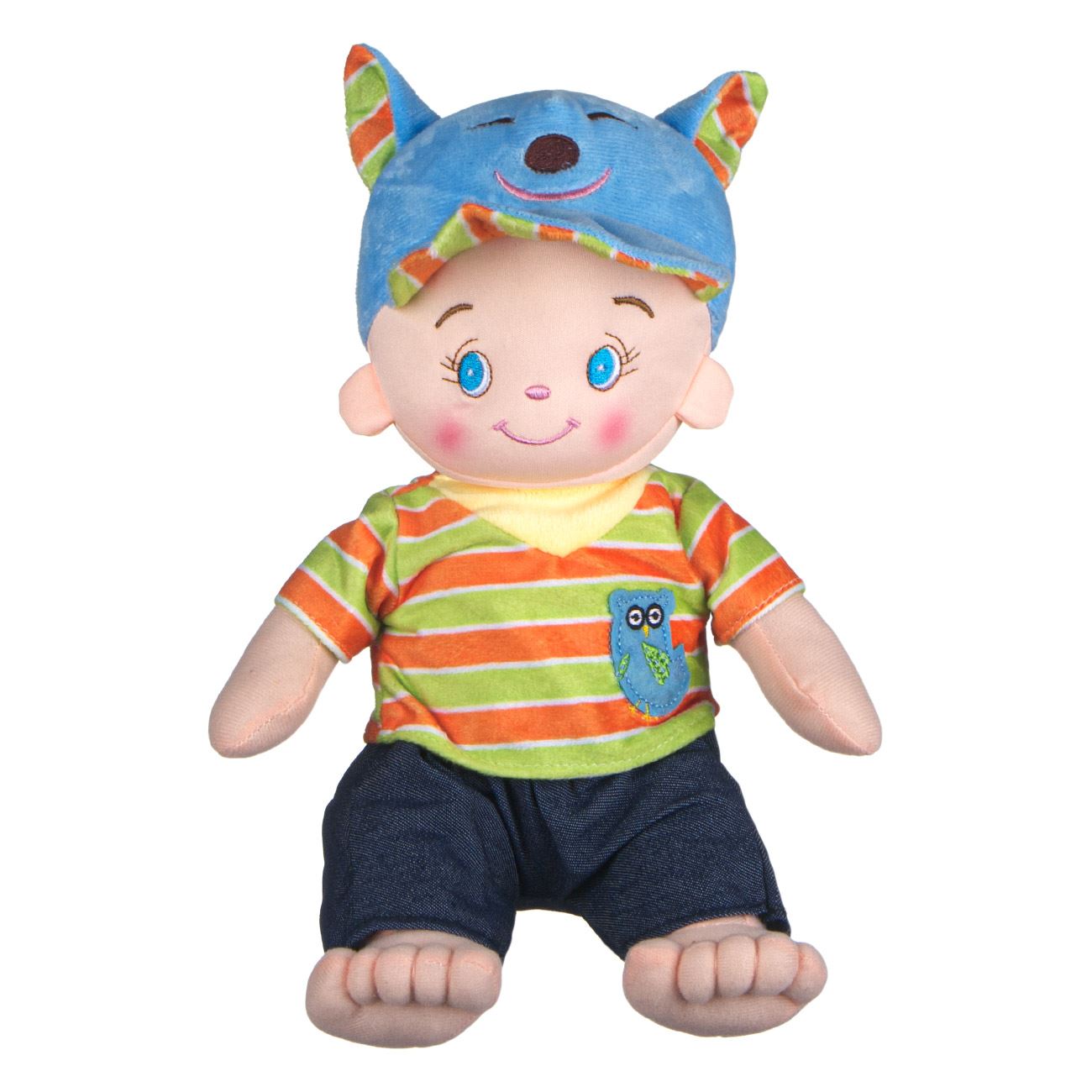 Toy Baby Boy ruha csörgővel 30 cm