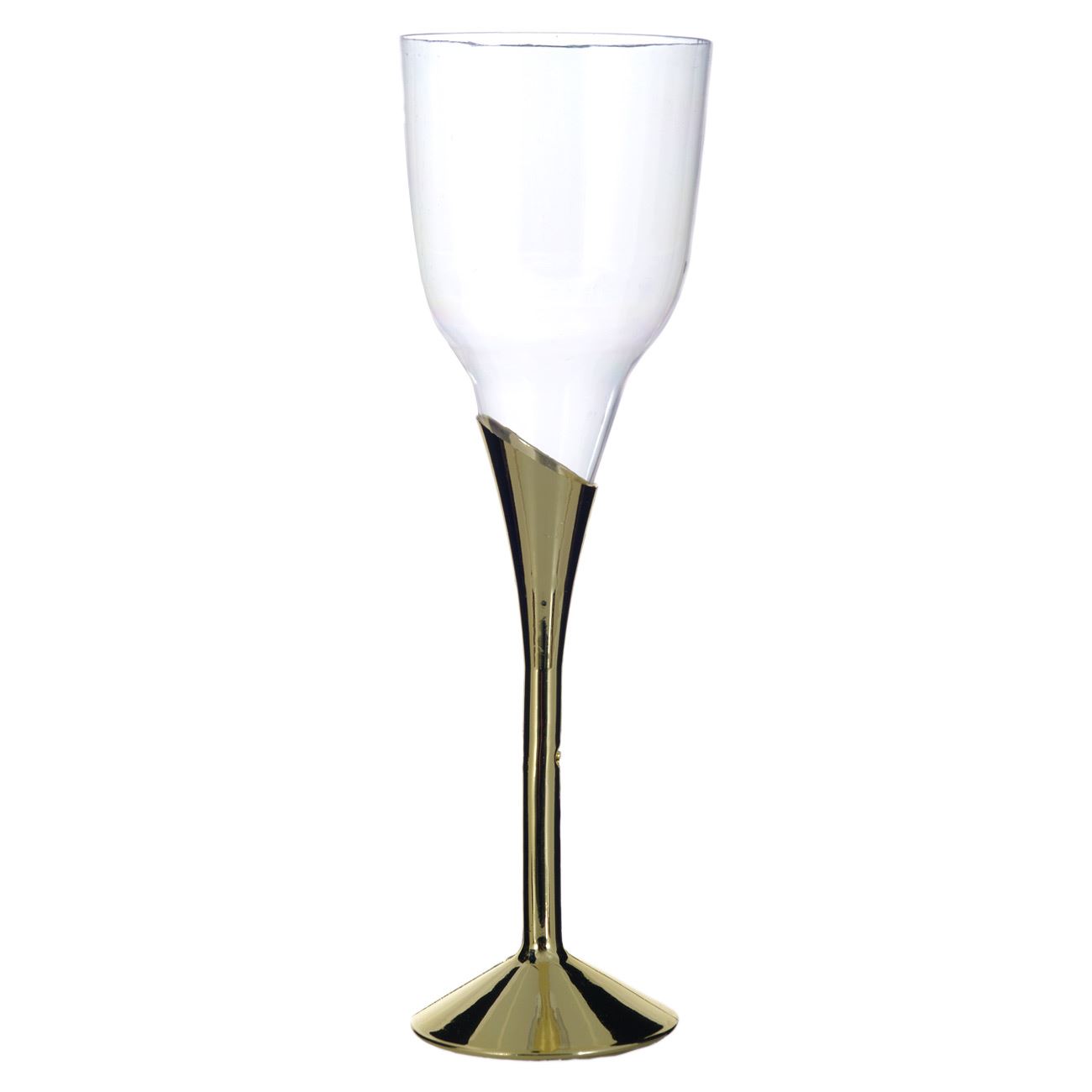 Műanyag pezsgőspohár átlátszó 200 ml. - 3db.