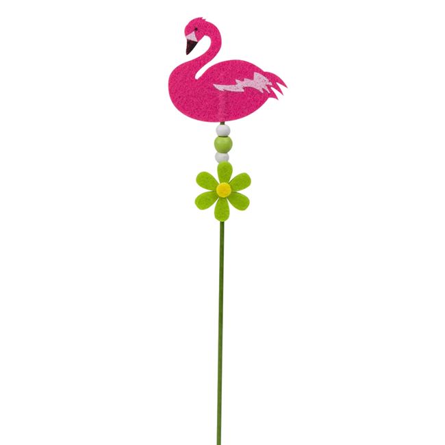 Dekoratív bot Flamingo virágcserépbe 29 cm