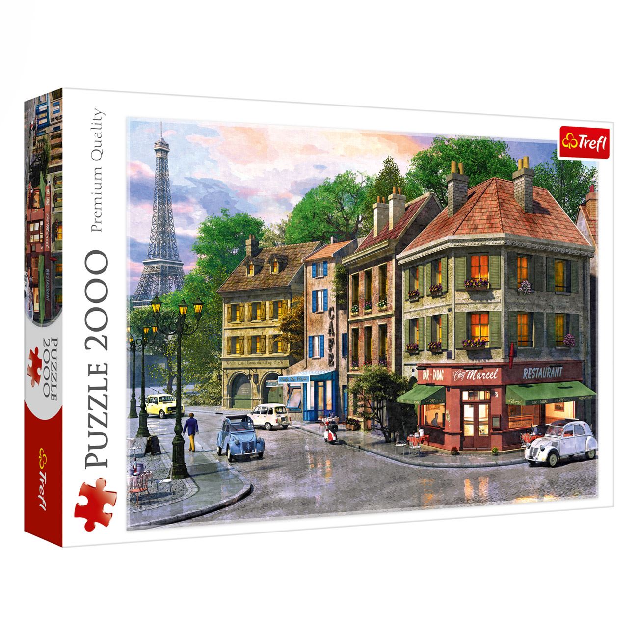 Paris Street Painting Puzzle (2000 darab) - Trefl