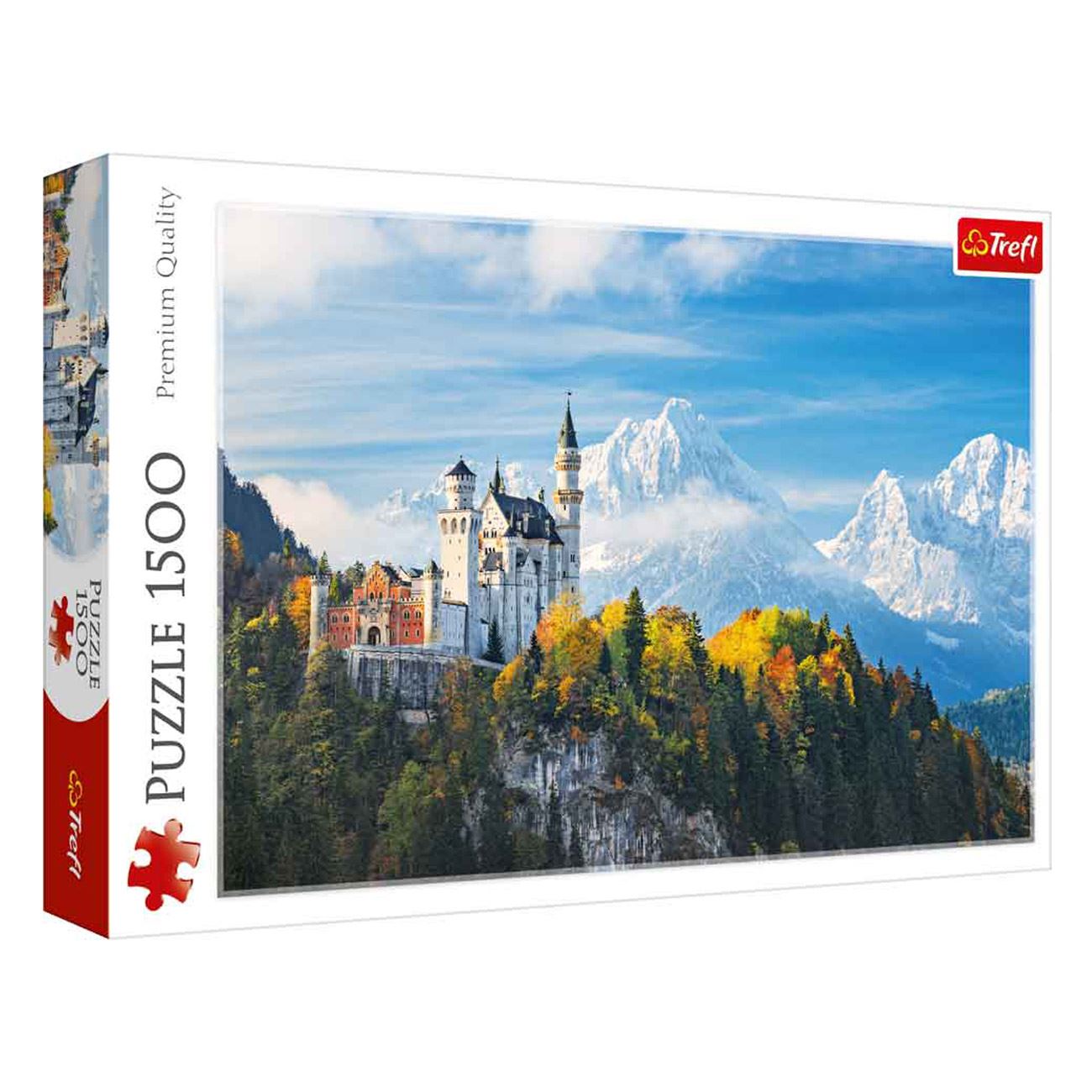 Neuschwanstein kastély puzzle (1500 darab) - Trefl