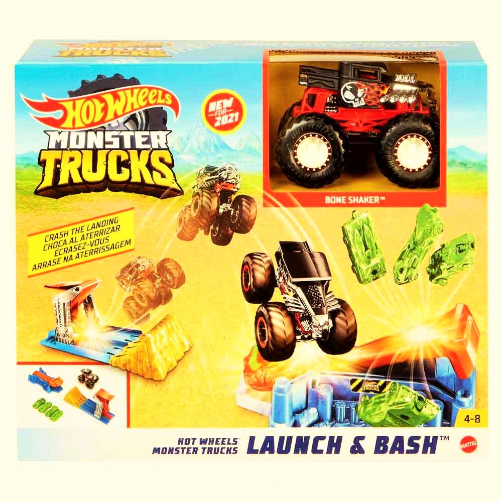 Mattel Hot Wheels Monster Trucks autókilővő
