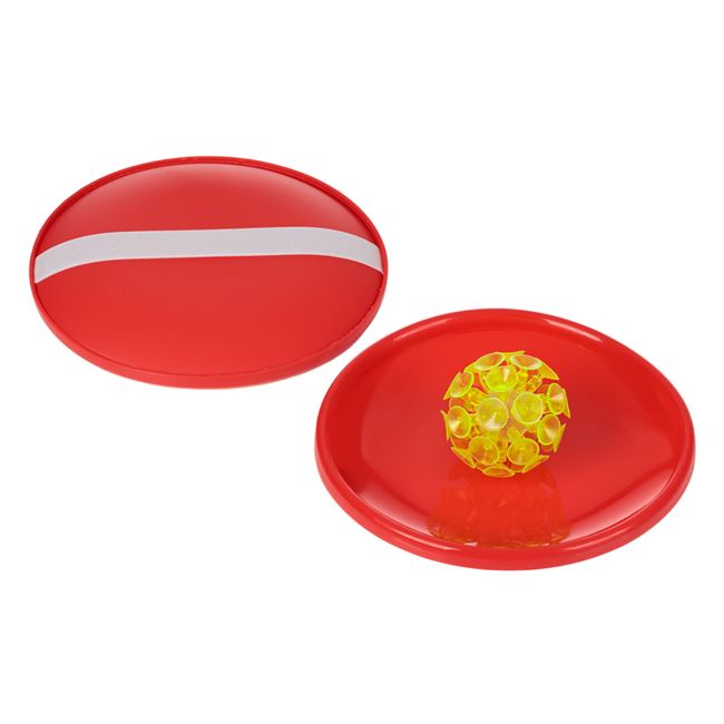 Sportjáték "Catch Ball" piros tapadólabdával - 2 db.