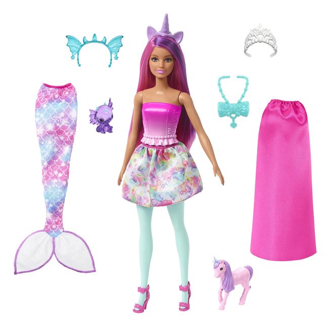  Barbie Dreamtopia: Átváltozó Sellő