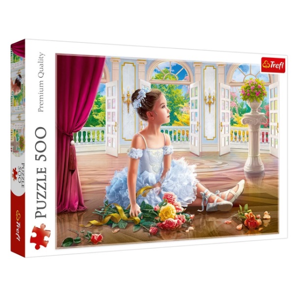 Kis ülő balerina puzzle (500 darab) - Trefl