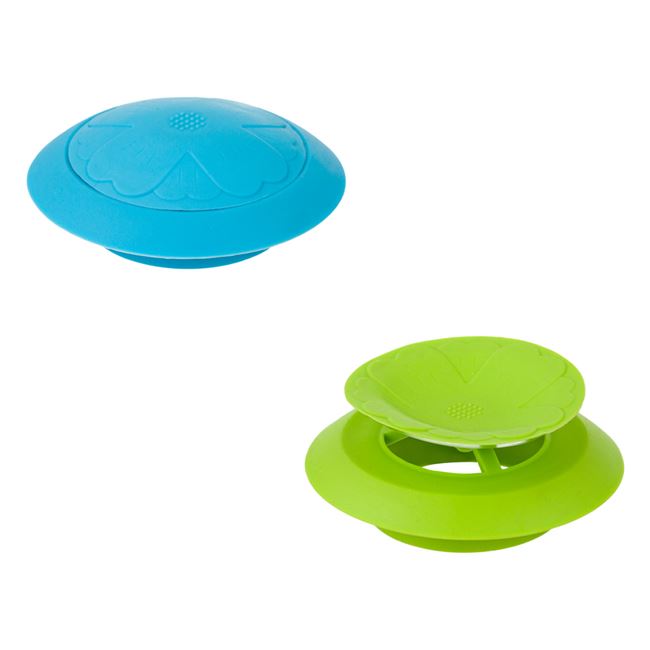 Dugó kék zöld mosogatóhoz 6cm - 2db