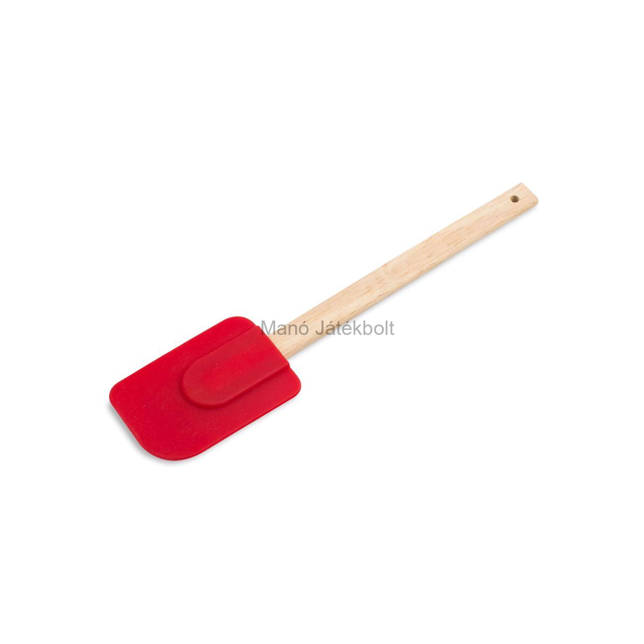 Szilikon spatula piros 25 cm