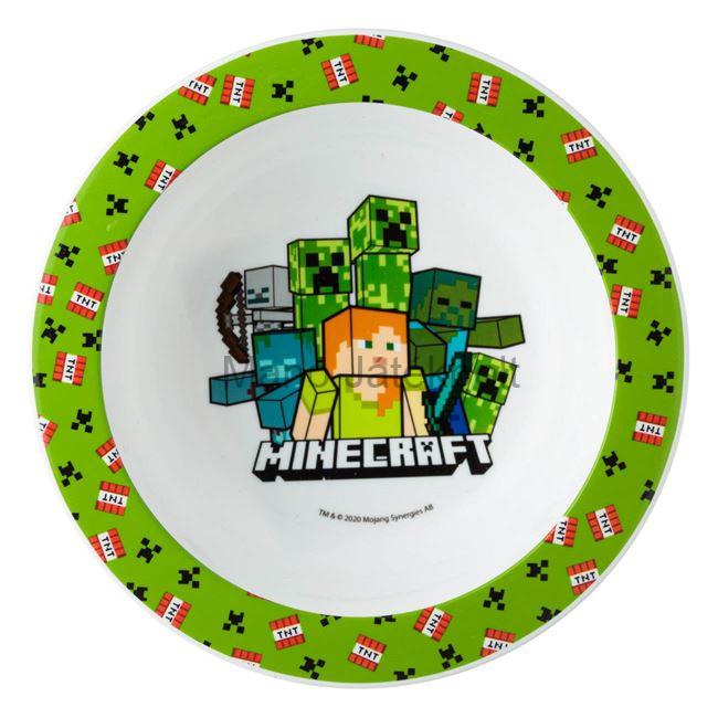 Baba mély tányér - Minecraft 16 cm