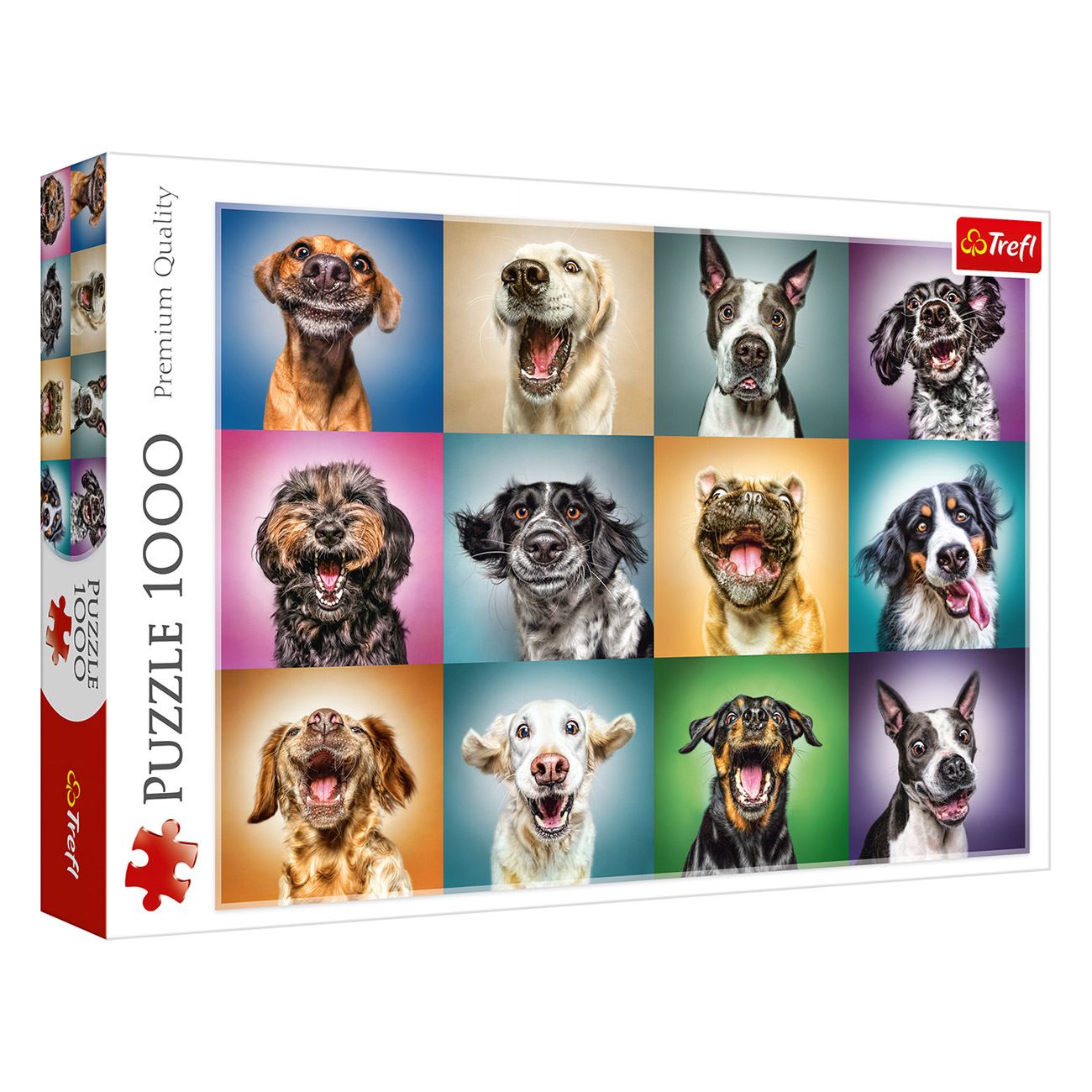 Vicces kutyák puzzle (1000 darab) - Trefl