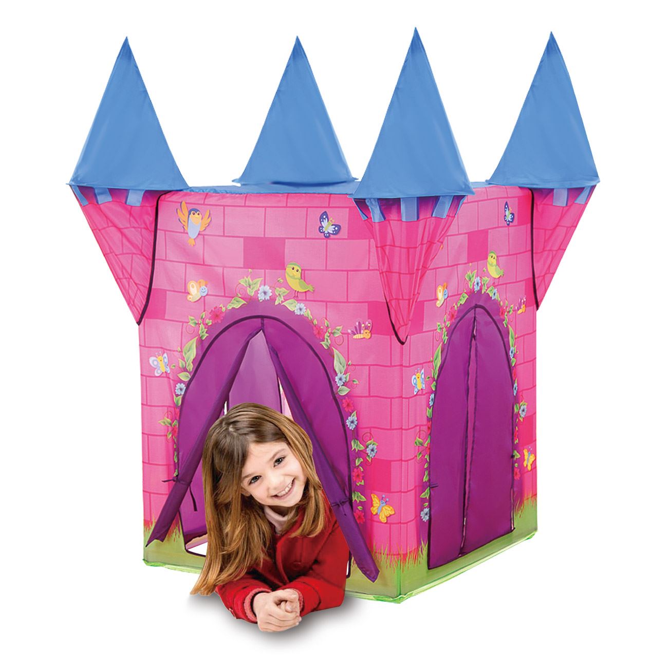 Játszósátor gyerekeknek - Királylány kastély 110x110x132cm