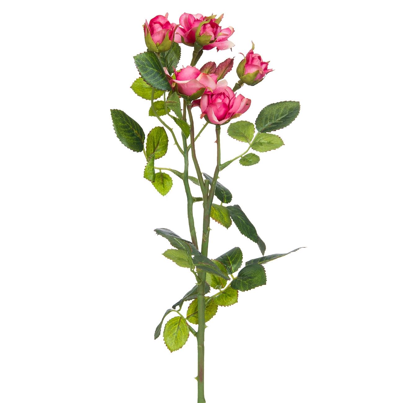 Rózsa művirág rózsaszín 65 cm 