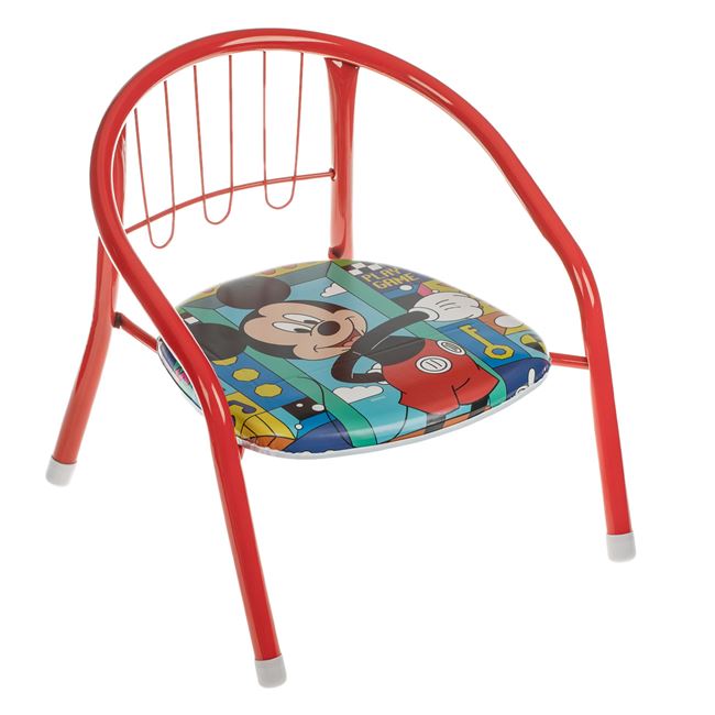 MICKEY egér gyermek fémvázas szék 36x35x36 cm