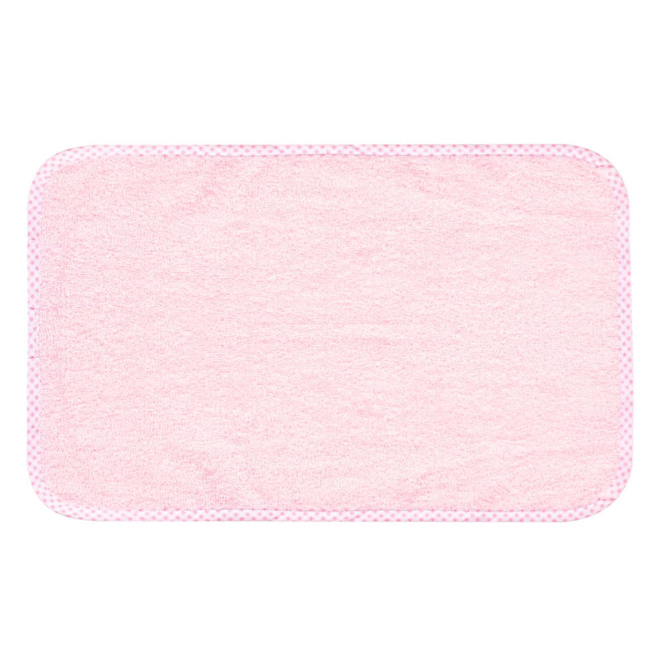 Pamut arctörlő lányoknak Rózsaszín 30x50 cm
