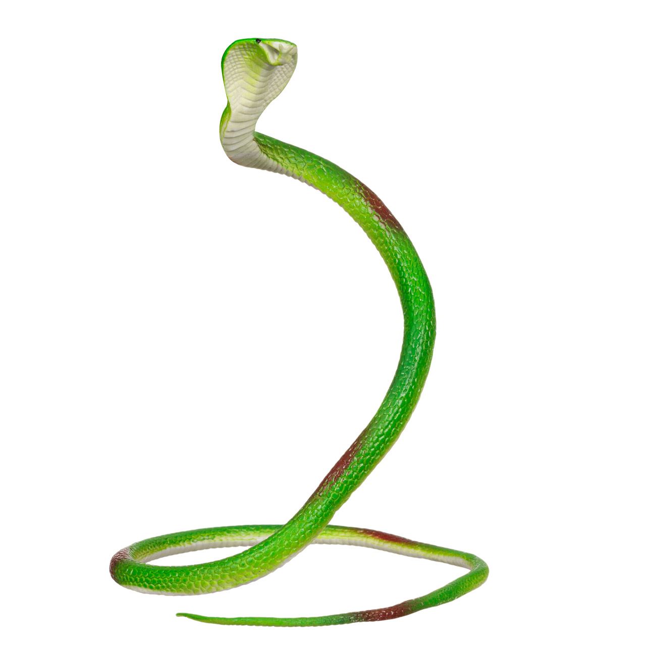 Hihető játék Kígyó zöld piros 70 cm