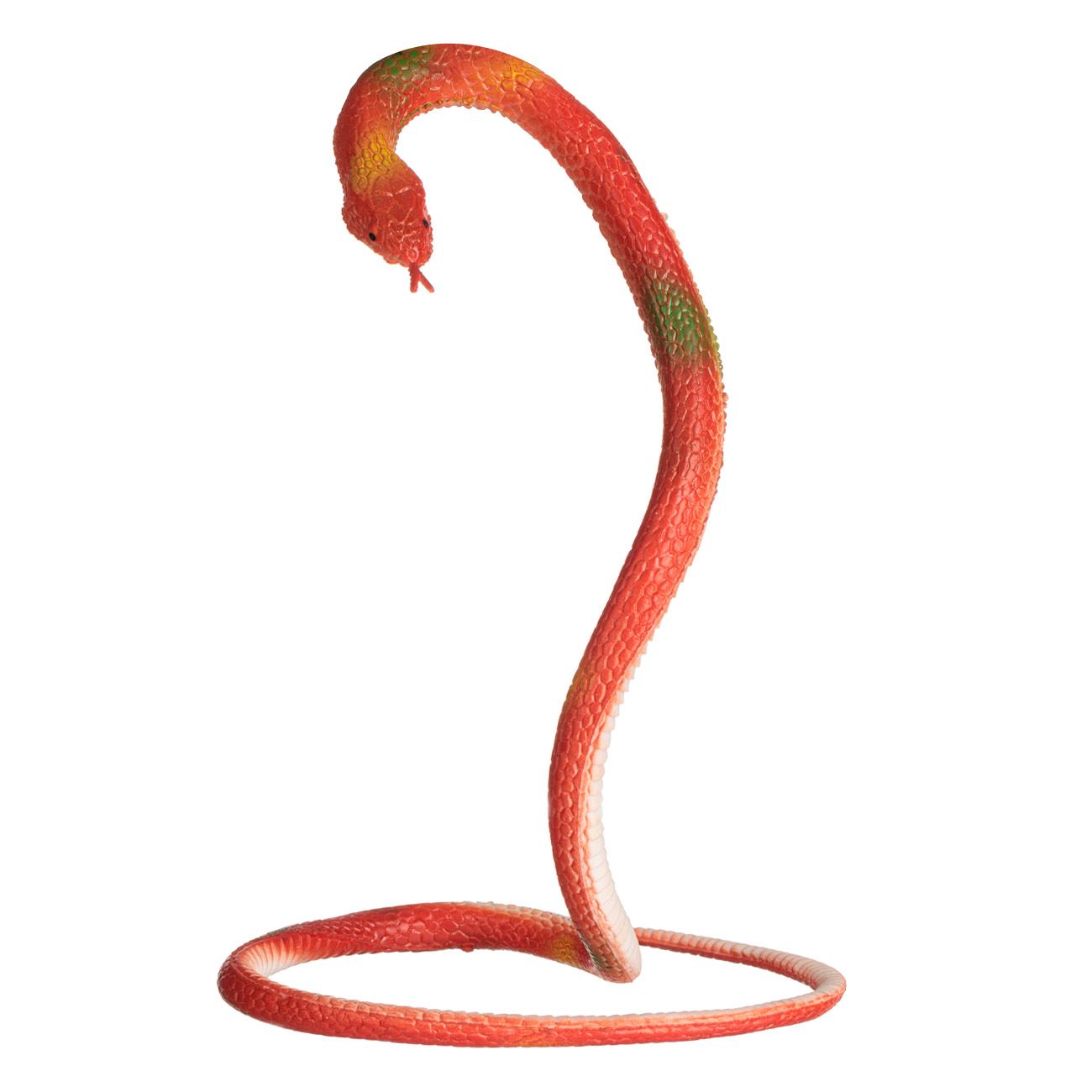 Hihető játék Kígyó piros zöld 70 cm