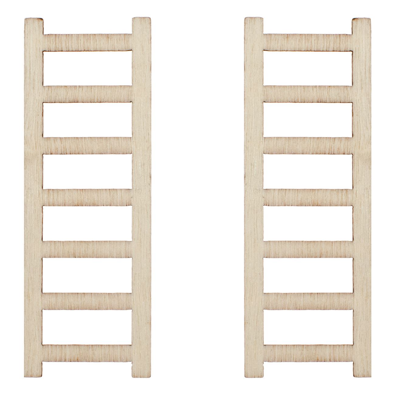 Fából készült kézműves lépcsők 7cm - 2 db