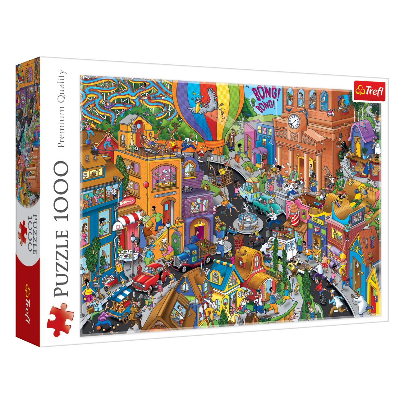 Puzzle Kaotikus város (1000 darab) - Trefl
