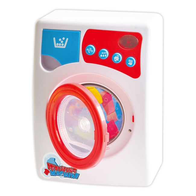 Valósághű Játék mosógép gyermekeknek hanggal és fénnyel