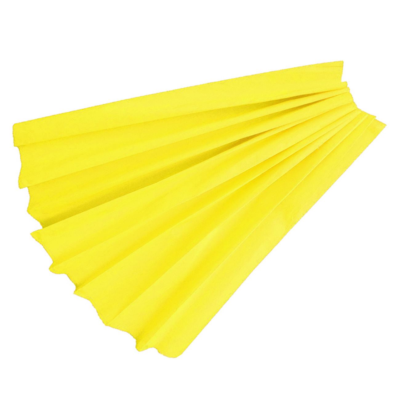 Fluoreszkáló krepp papír sárga 50 x 200 cm