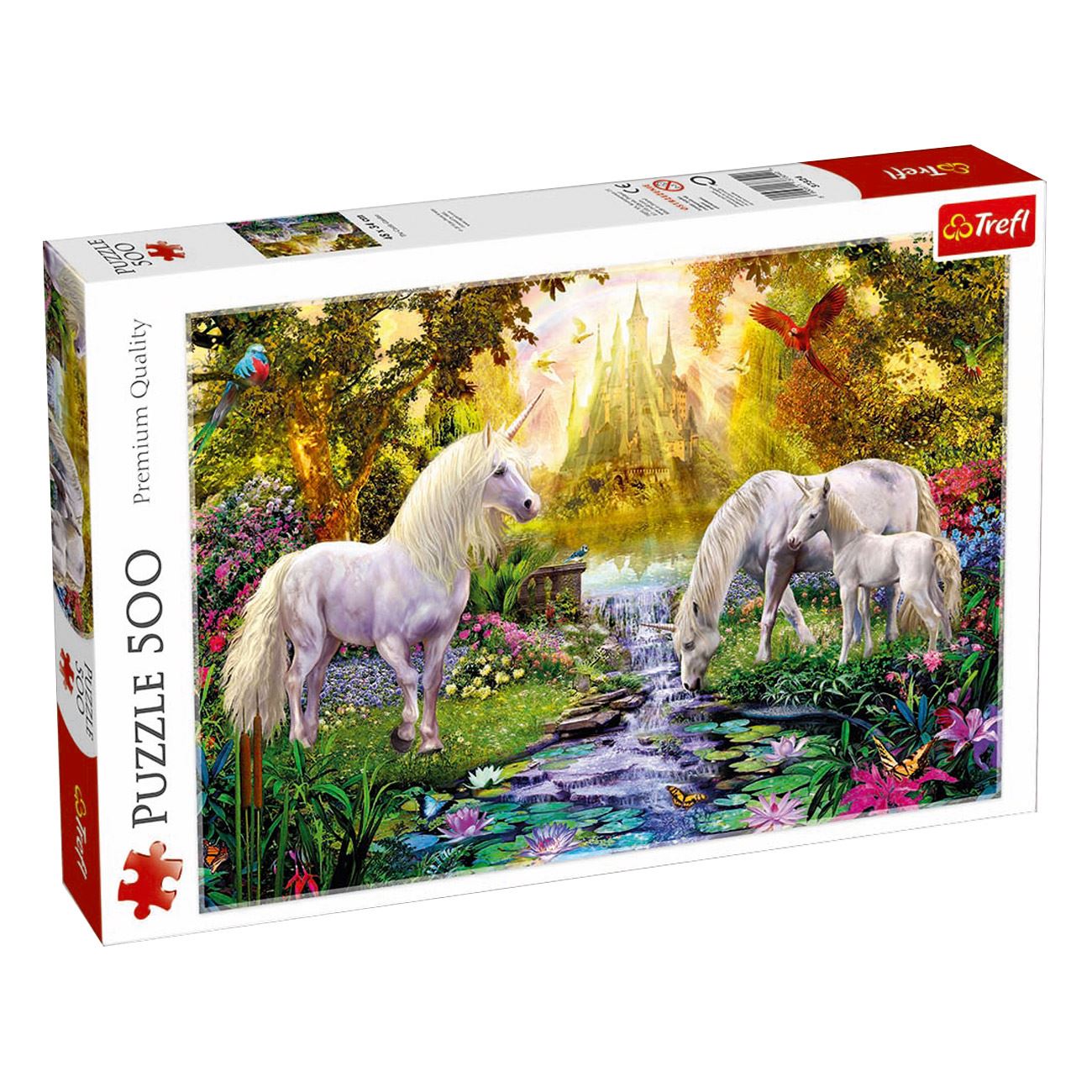 Puzzle Unicorn az erdőben (500 darab) 