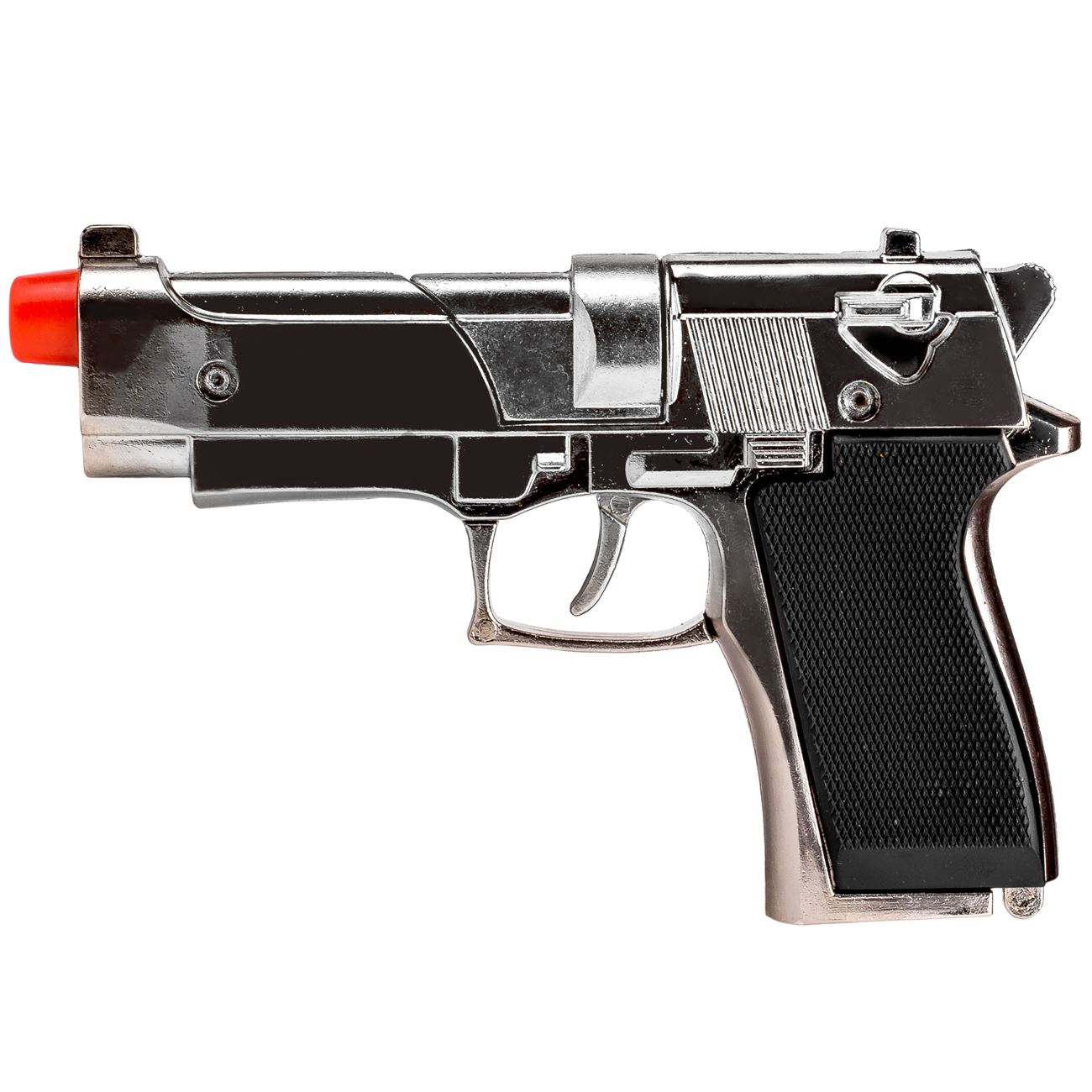 Fém Beretta pisztoly 15 cm (8 golyó)