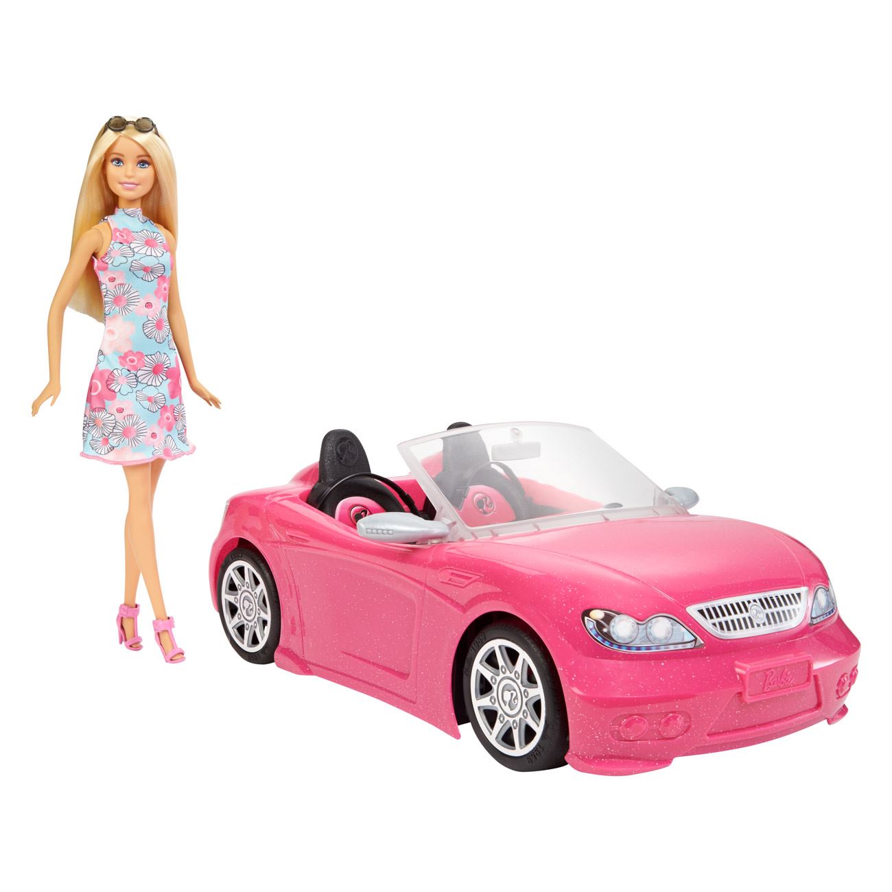 Barbie autó babával - Mattel