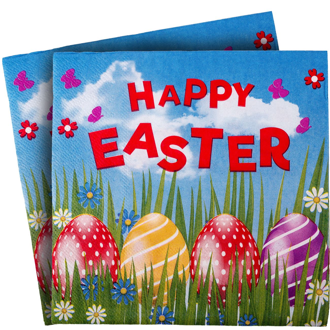 Húsvéti Happy Easter szalvéta 50 db-os