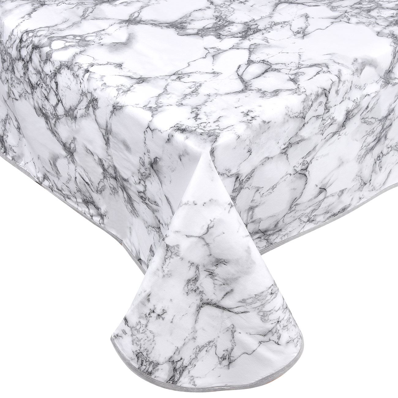 Fehér márvány asztalterítő 180x140cm