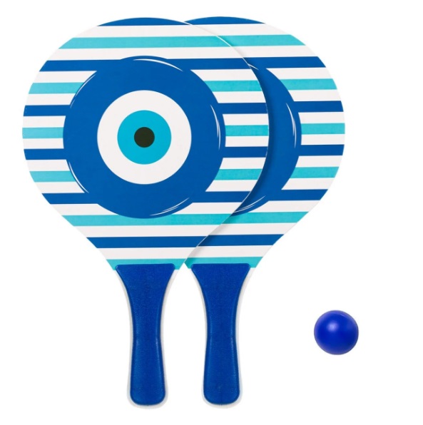 Strand ping-pong szett Görög szem