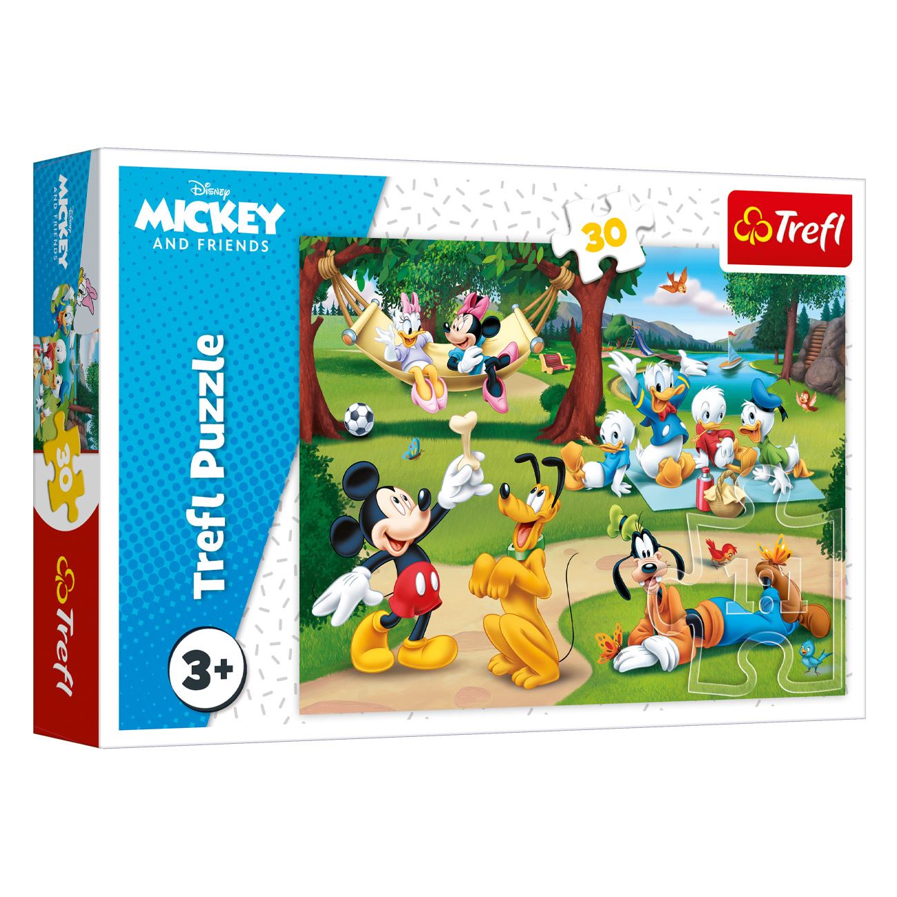Mickey egér és barátai az erdőben puzzle (30 darab)